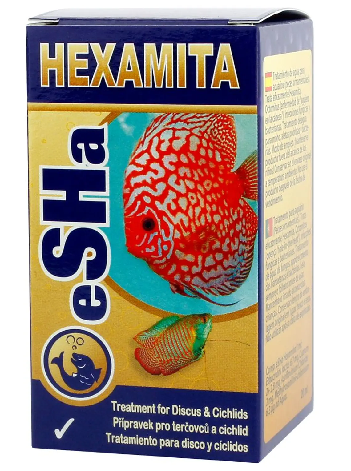 esha HEXAMITA 20ml - Trata hexamita, parásitos flagelados.