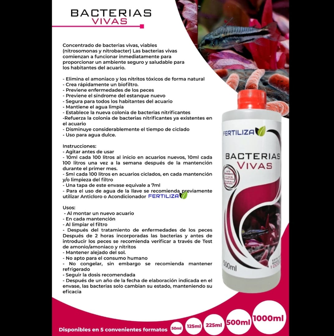 Bacterias Vivas Fertiliza