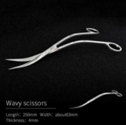 Tijera Doble Curva - Week Aqua