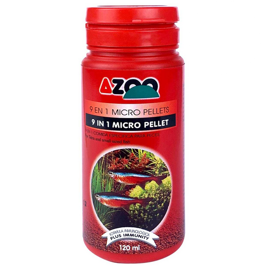 Micropelet para tetras AZOO 9 en 1