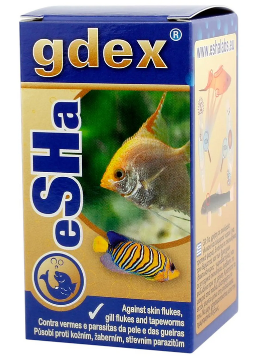 eSHa gdex 20ml - Trata parasitos branquiales, de piel, intestinales, aleta